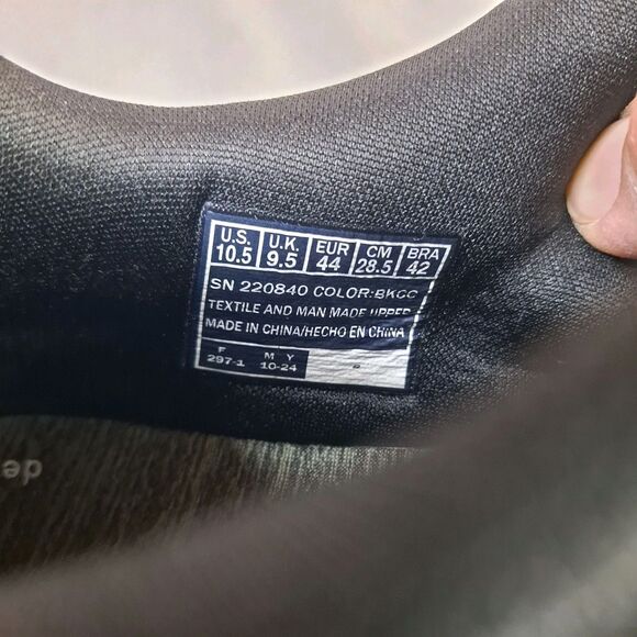 Skechers Max Cushioning Premier 2.0 Vantage Running Shoes Mens 10.5 Black 220840 - Picture 9 of 11